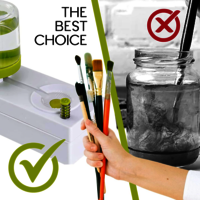 paint brush washer