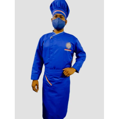 Blue Men Chef Coats