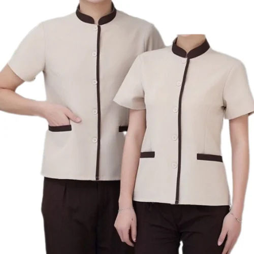 Polyester Housekeeping Uniform Shirt