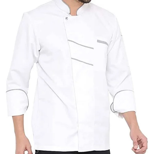 White Cotton Chef Coat