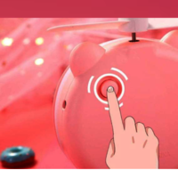Mini mirror led light with fan