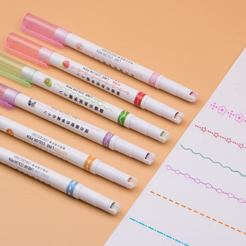 Roller colour pen