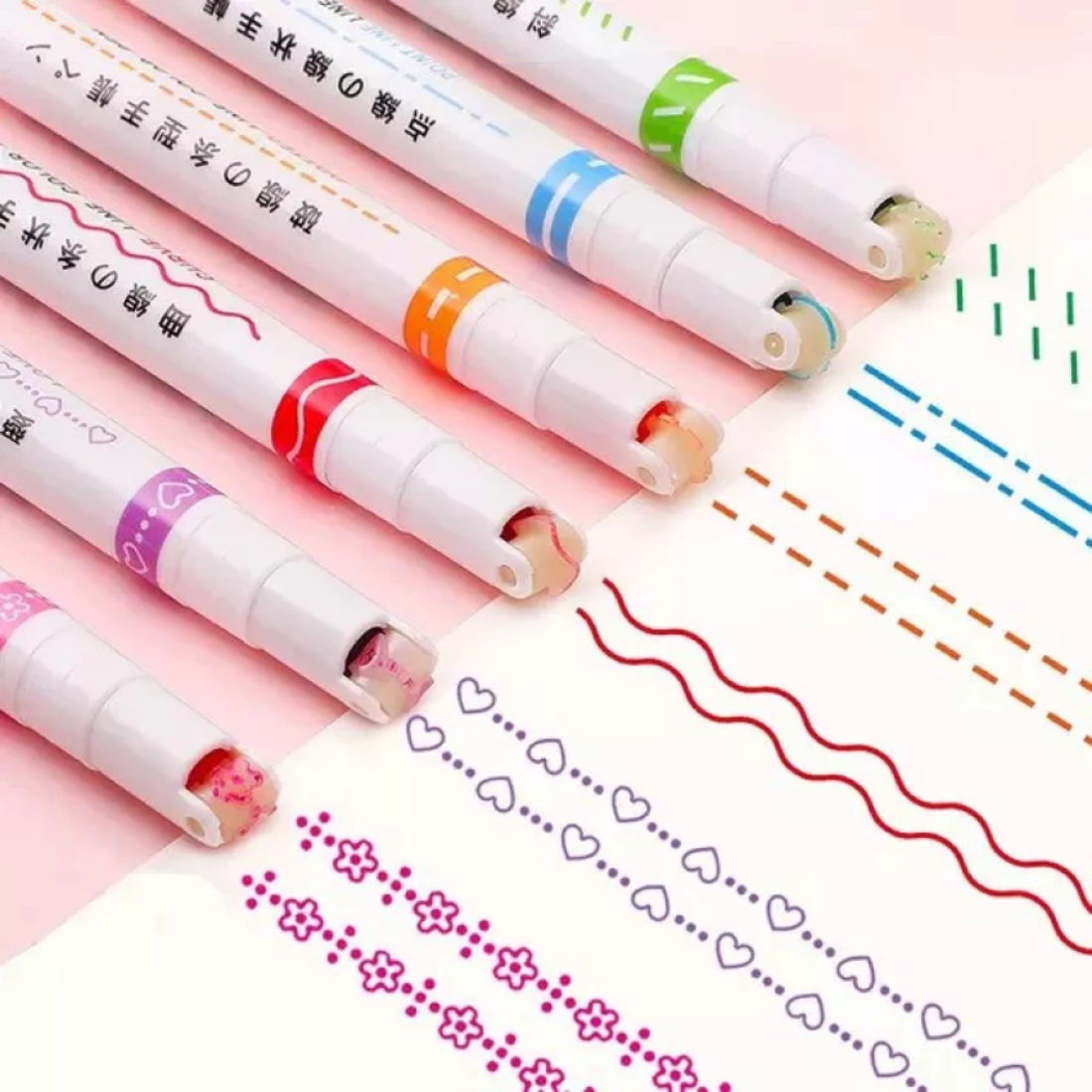 Roller colour pen