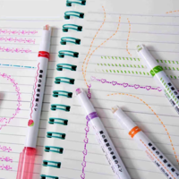 Roller colour pen