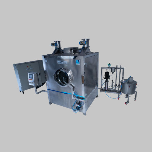 Tablet Coating Machine - Color: Silver