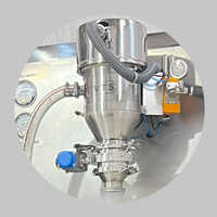 Vacuum Conveying System - Steel, Semi-Automatic Control | 1 Year Warranty, Silver Finish, Voltage 220-440