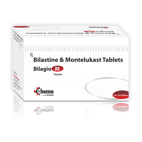 Bilastine 20 mg + Montelukast 10 mg Tablets