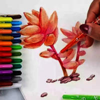 rolling crayons