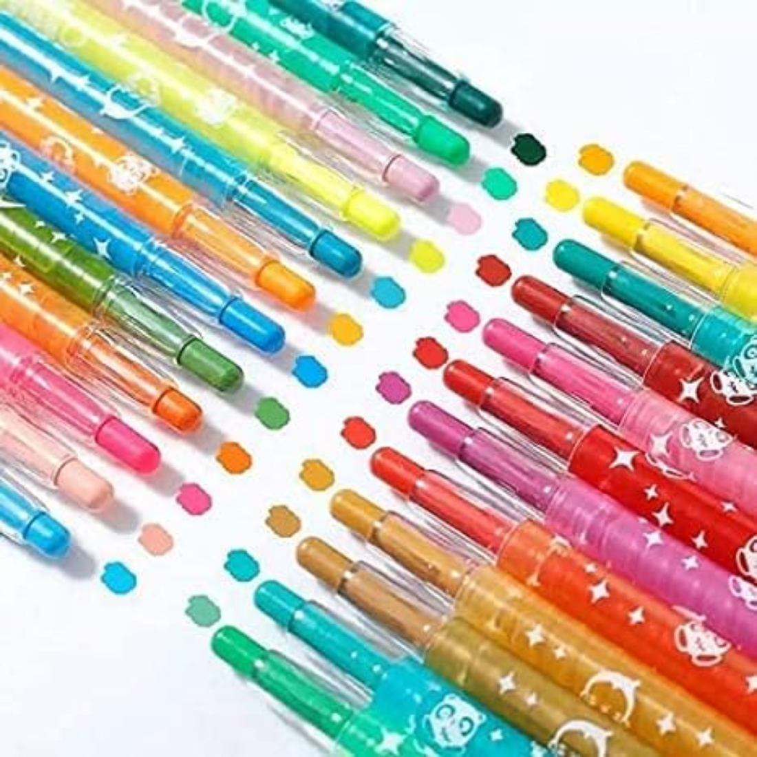 rolling crayons