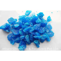 Copper Sulphate Crystal - 98% Pure Granular Blue Fertilizer | Controlled Release, Water Soluble For Industrial Applications