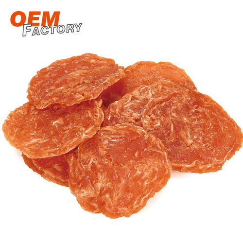 100% Crispy chicken slices OEM All Natural Dog Treats Wholesale Dog Snacks