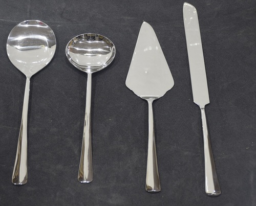 Metal Shiny Cutlery - Color: Silver