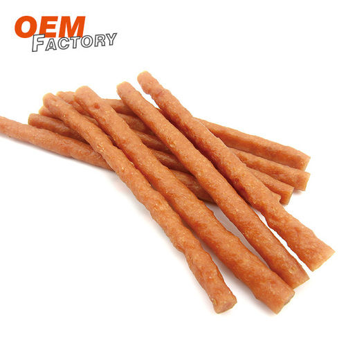 Orange Chicken Stick Bulk Dog Training Treats Factories Dog Treats Manufacturer