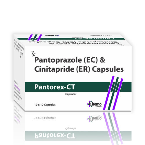 Pantoprazole 40mg + Cinitapride 3mg SR Capsules