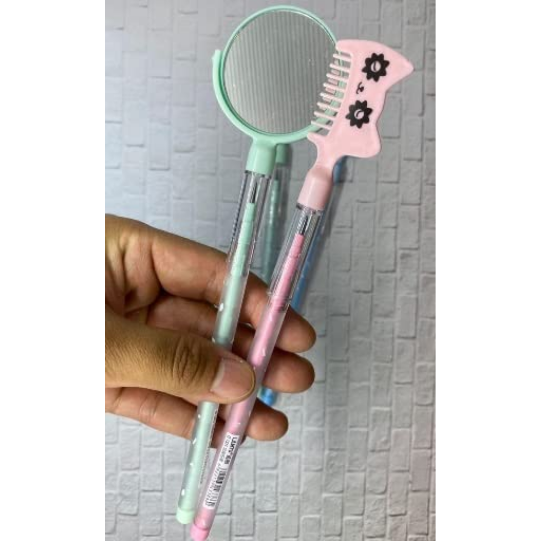 Mirror comb pencil