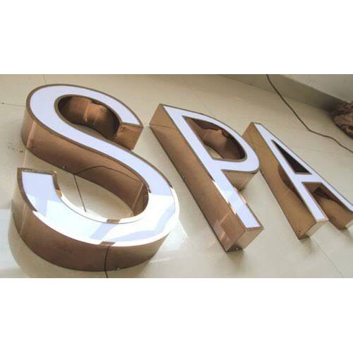 Spa Steel Letter