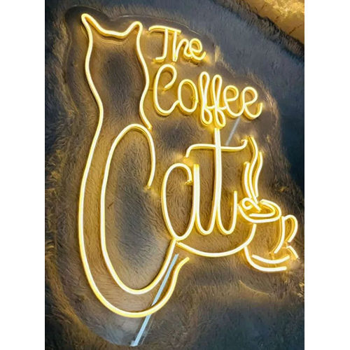 Coffee Neon Signboard Application: Commercial