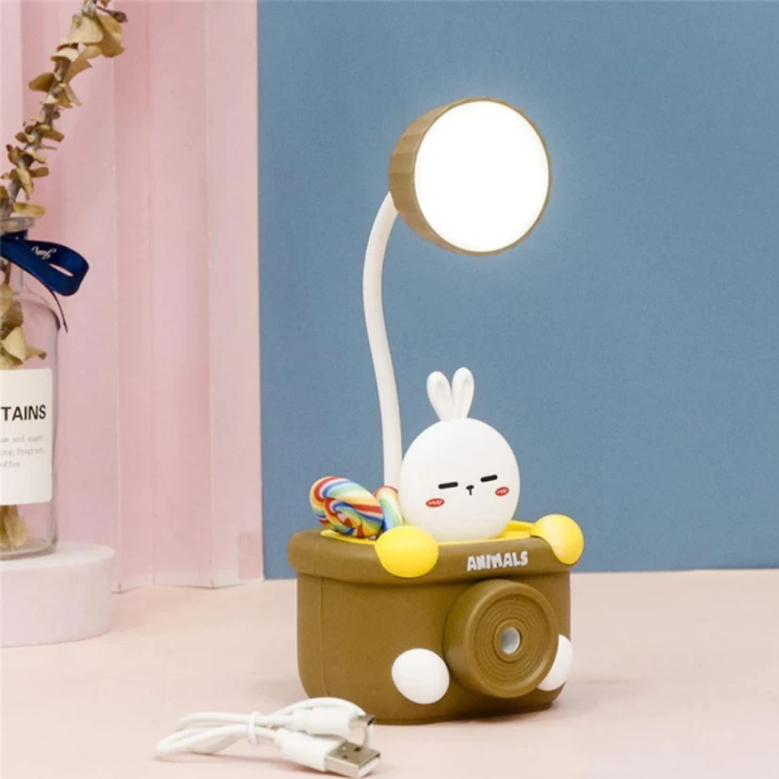 teddy bear desk lamp