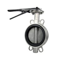 Stainless Steel Wafer Type Butterfly Valve 1 Inch Pn16 - Application: Oil & Gas Industry