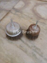 Steel Coated Cup Brush