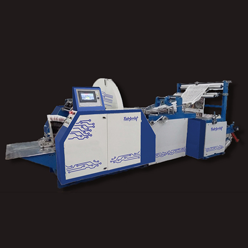 वी बॉटम पेपर बैग बनाने की मशीन