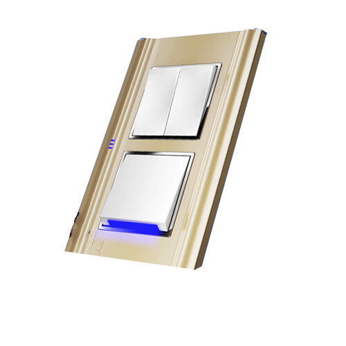 Marvel Stunning Gold Plate with Led Combo Lamp