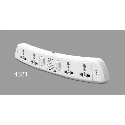 APEX 3 PIN 4x2 Power Strip