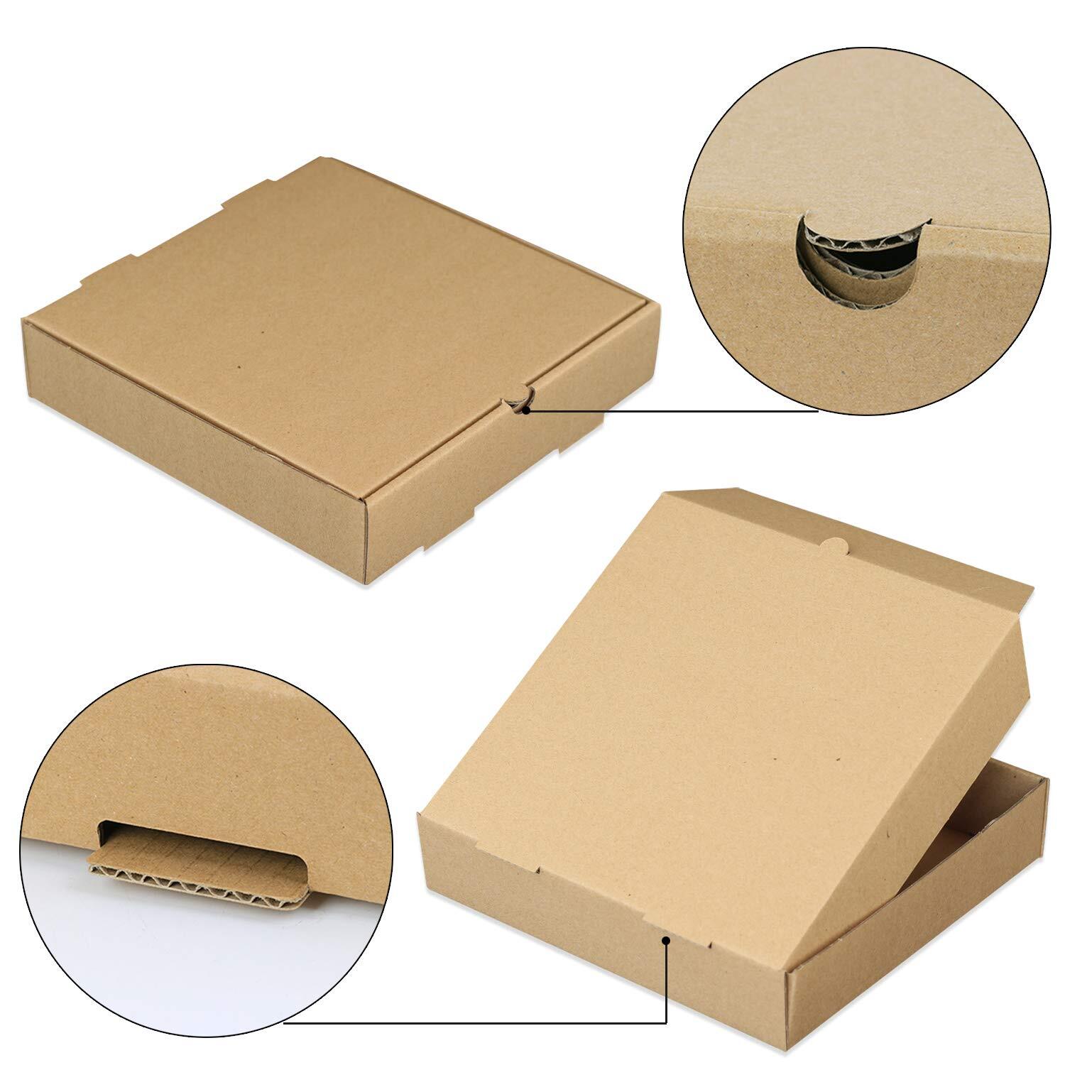 Pizza Box Kraft Brown Small