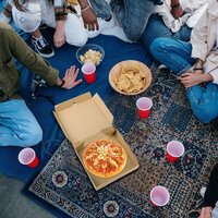 Pizza Box Kraft Brown Small