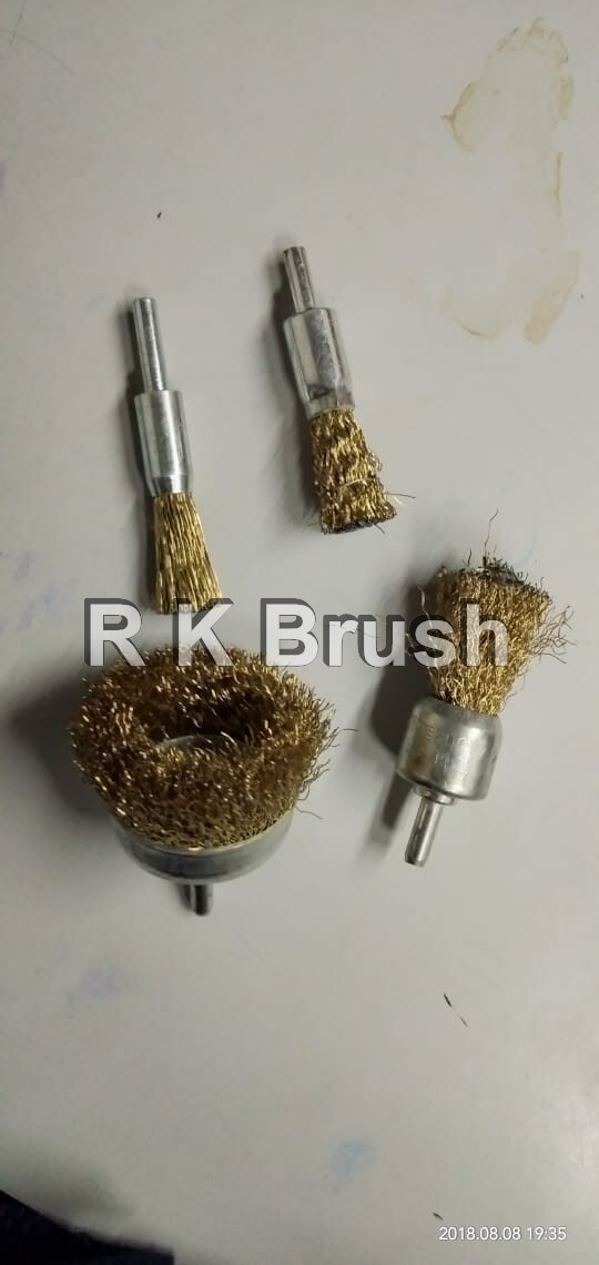 Abrasive Nylon End Brush