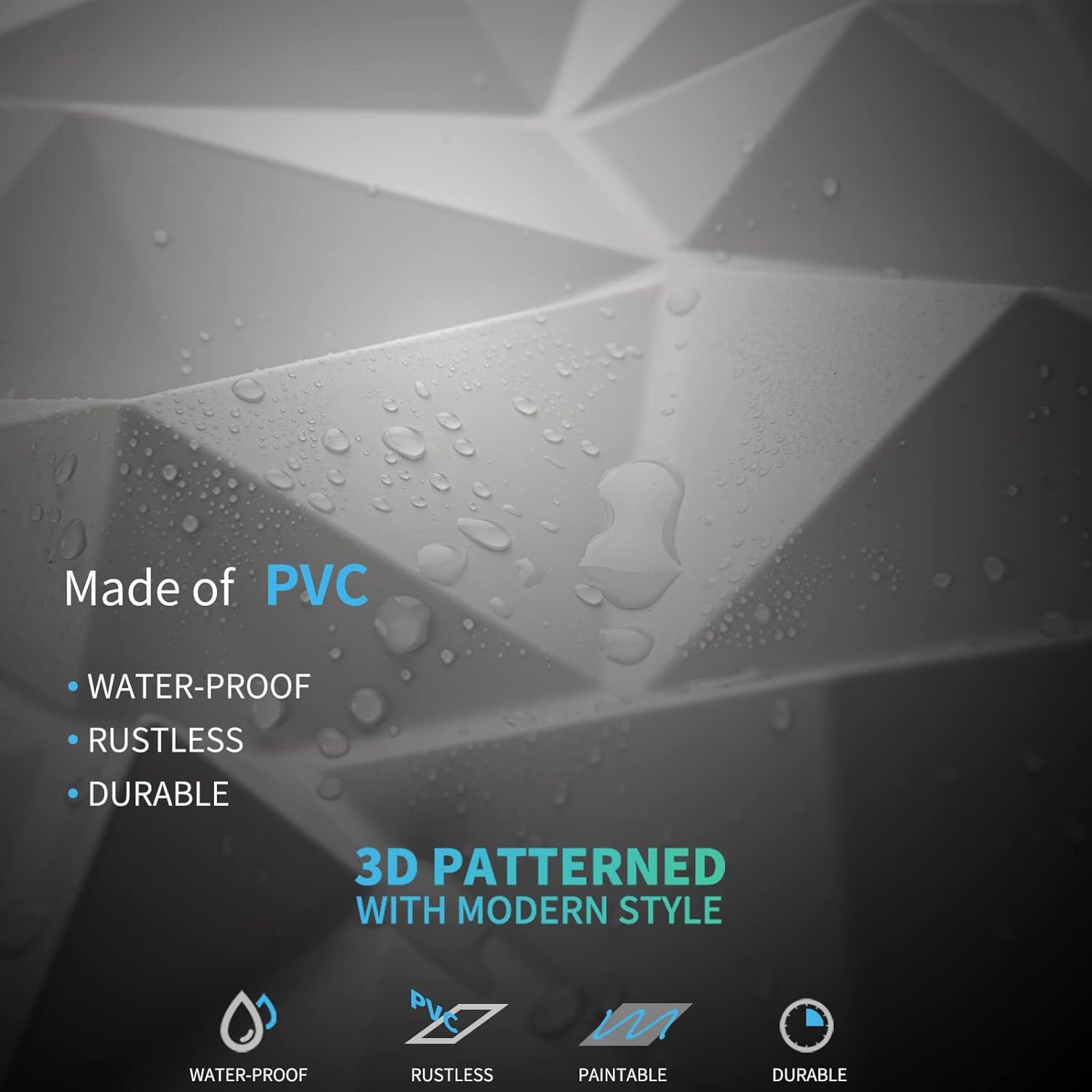 DIAMOND WHITE PVC PANEL