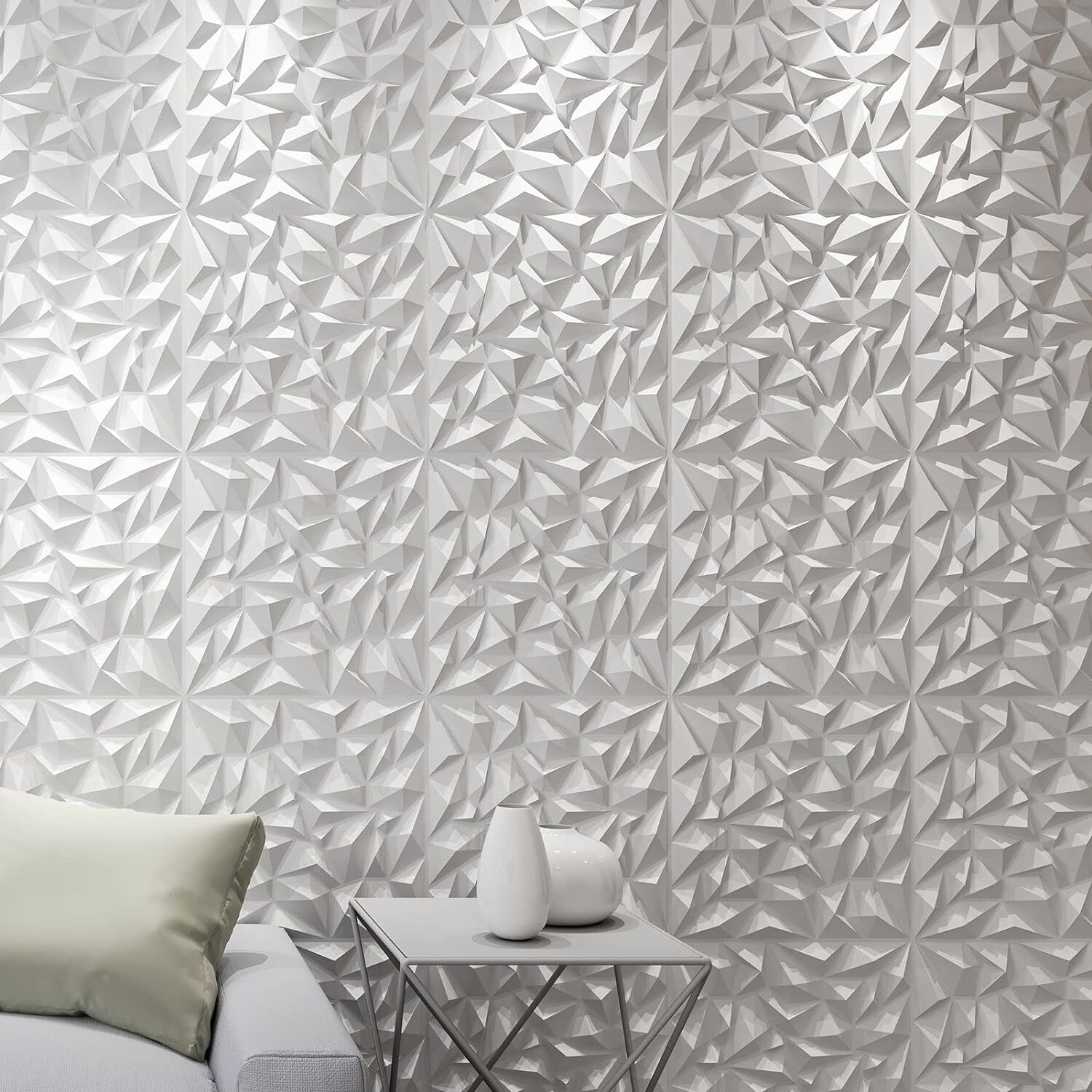 DIAMOND WHITE PVC PANEL