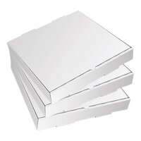 Pizza Box White Small