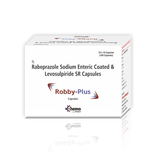 Rabeprazole Sodium 20mg + Levosulpiride 75mg SR Capsules