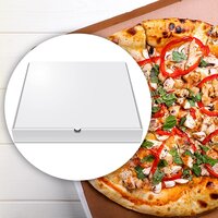 Pizza Box White Large