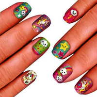 kids nail art