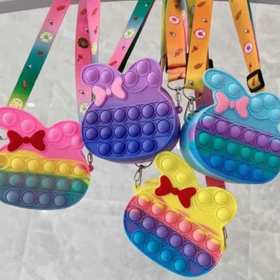 Butterfly popit sling bag