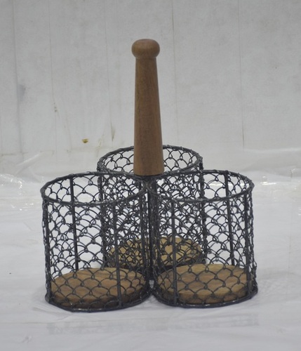 Iron Set Of 3 Cutlery - Color: Different Colors Available