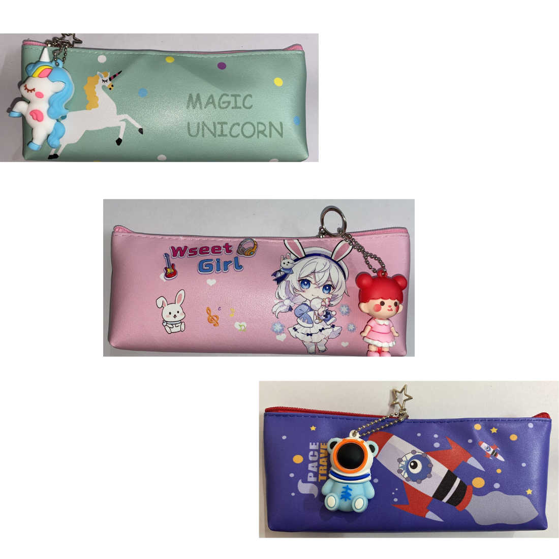 kit pouch with keyring