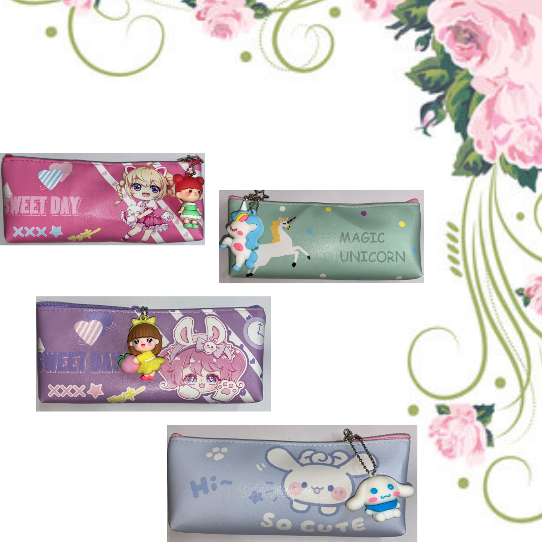 kit pouch with keyring