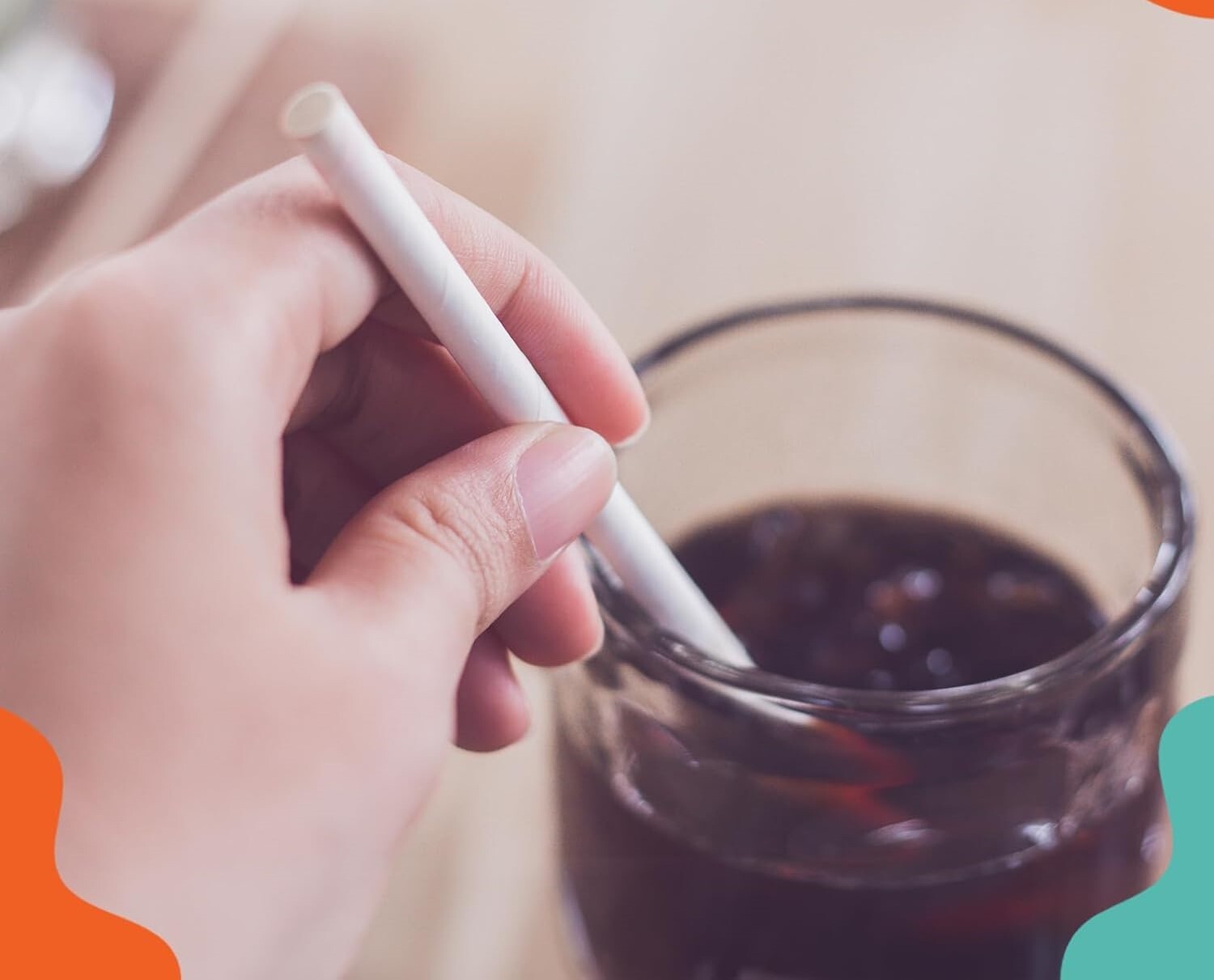 Paper Straw White 6mm