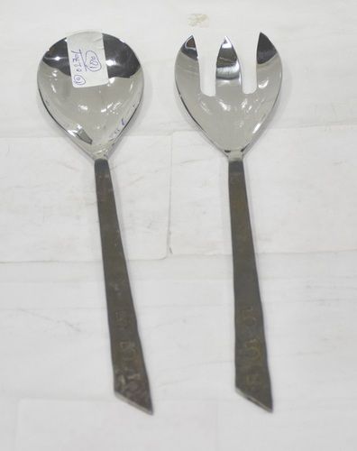 Metal Cutlery Set With Polish