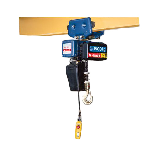 Electric Chain Hoist With Hand-Push Trolley