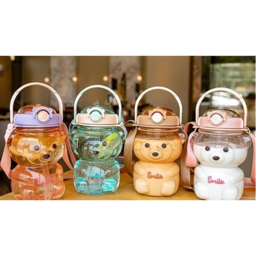 Teddy bear water bottle
