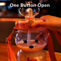 Teddy bear water bottle