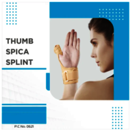 Gray Thumb Spica Support (grey)  P.c.no 0643g ( Universal)