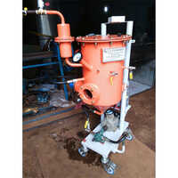 Portable Mini Transformer / Hydraulic Oil Filter Machine - Color: Orange