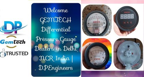 GEMTECH Differential Pressure Gauges by Agra Uttar Pradesh