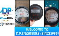 GEMTECH Differential Pressure Gauges by Agra Uttar Pradesh