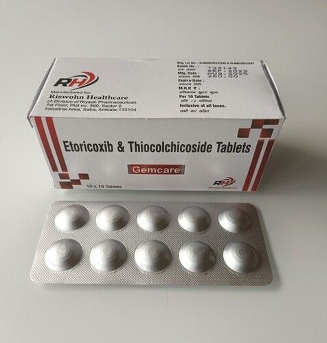 ETORICOXIB60MG+THIOCOLCHICOSIDEIP 4 MG TABLET